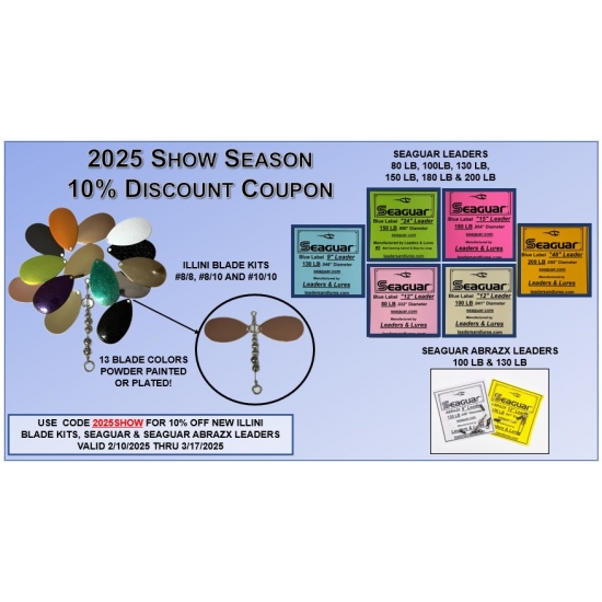 2025 Show Coupon: 10% off select items